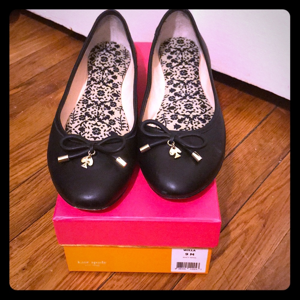 Black Ballet Flats